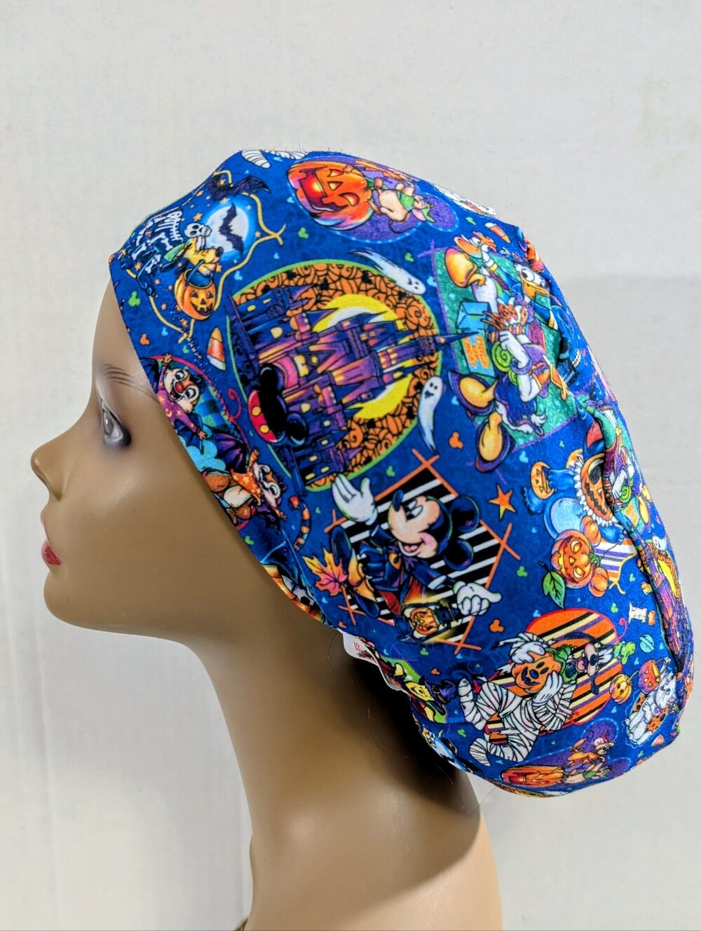 Halloween, Mouse, Euro Style Scrub Cap, Scrub Cap, Chemo Hat